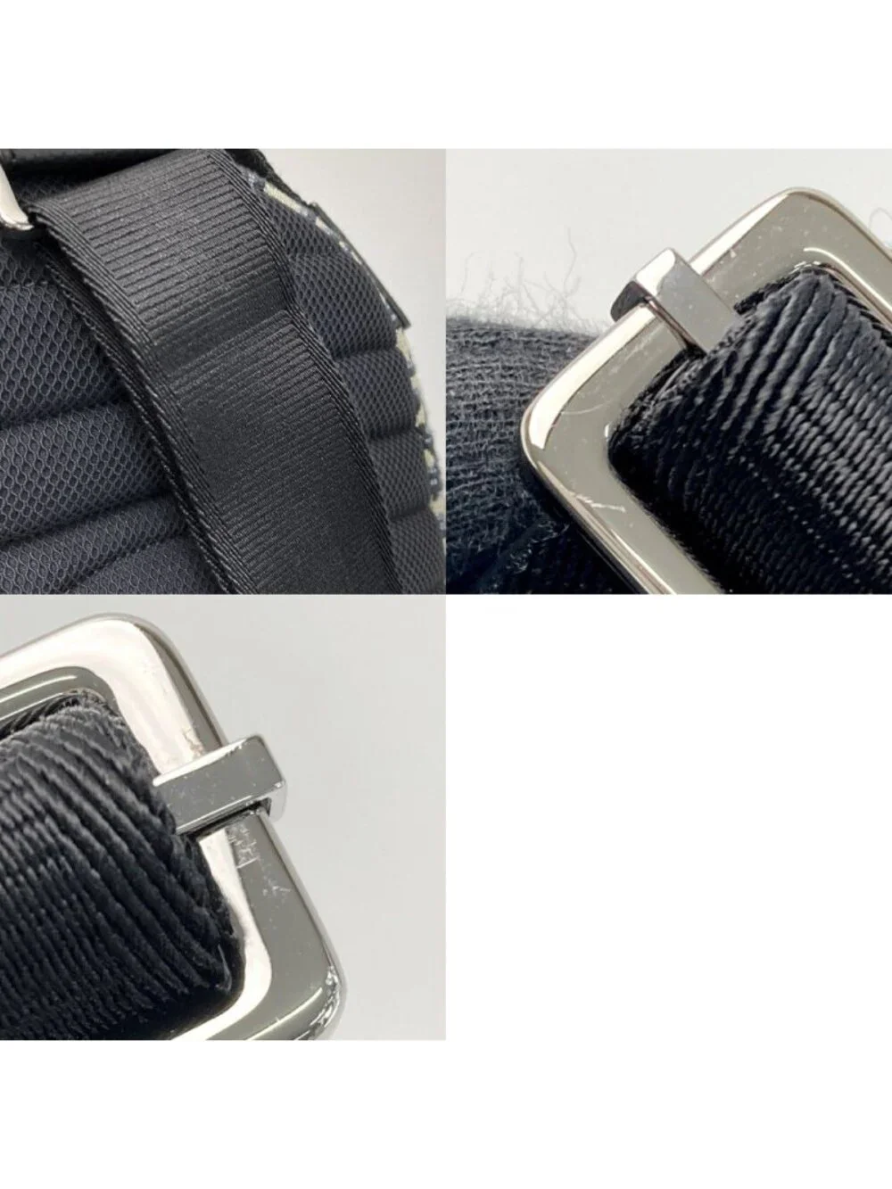 Dior Oblique Rider Sling Bag Navy Canvas Leather